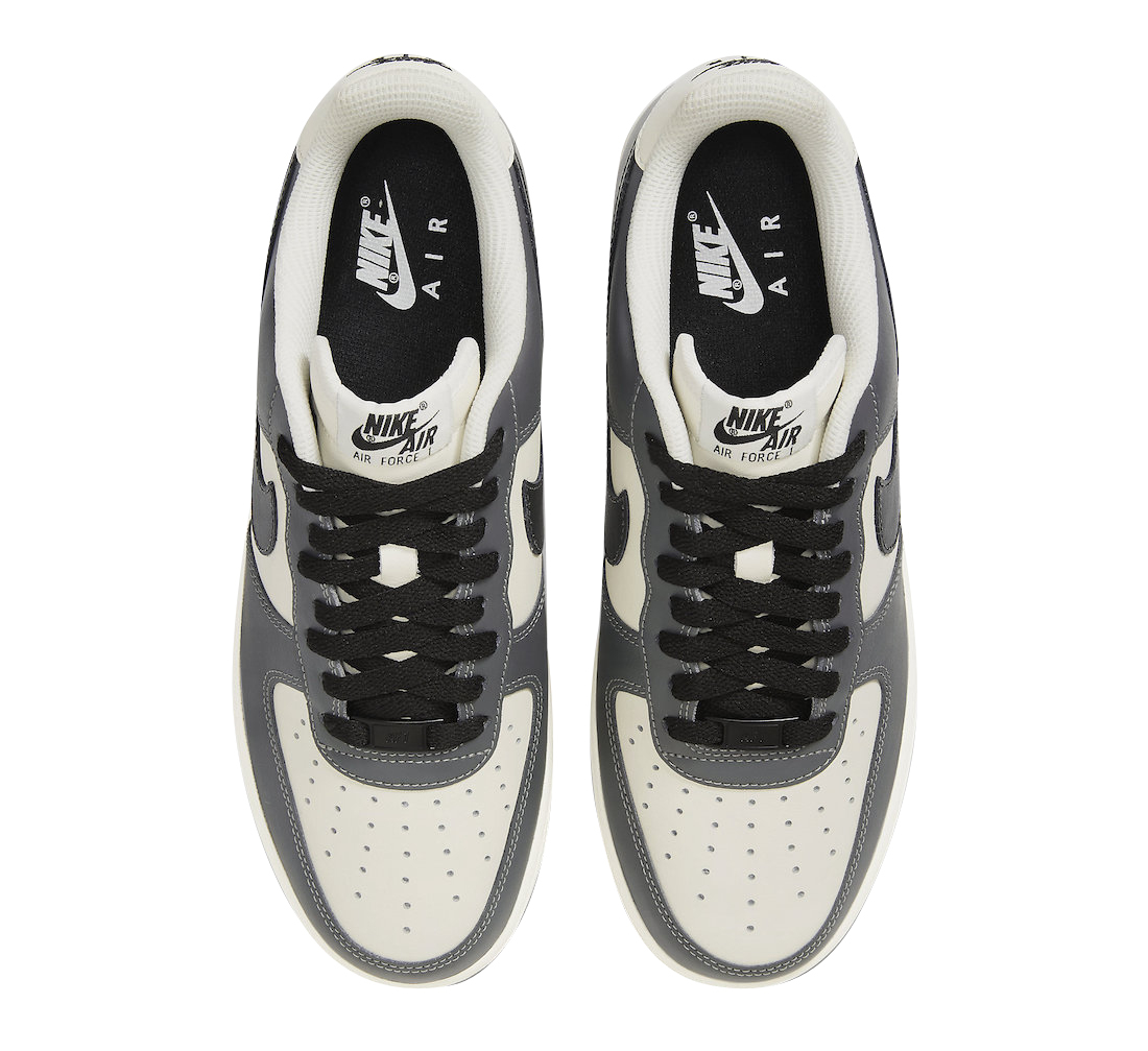 Nike Air Force 1 Low Sail Grey Black