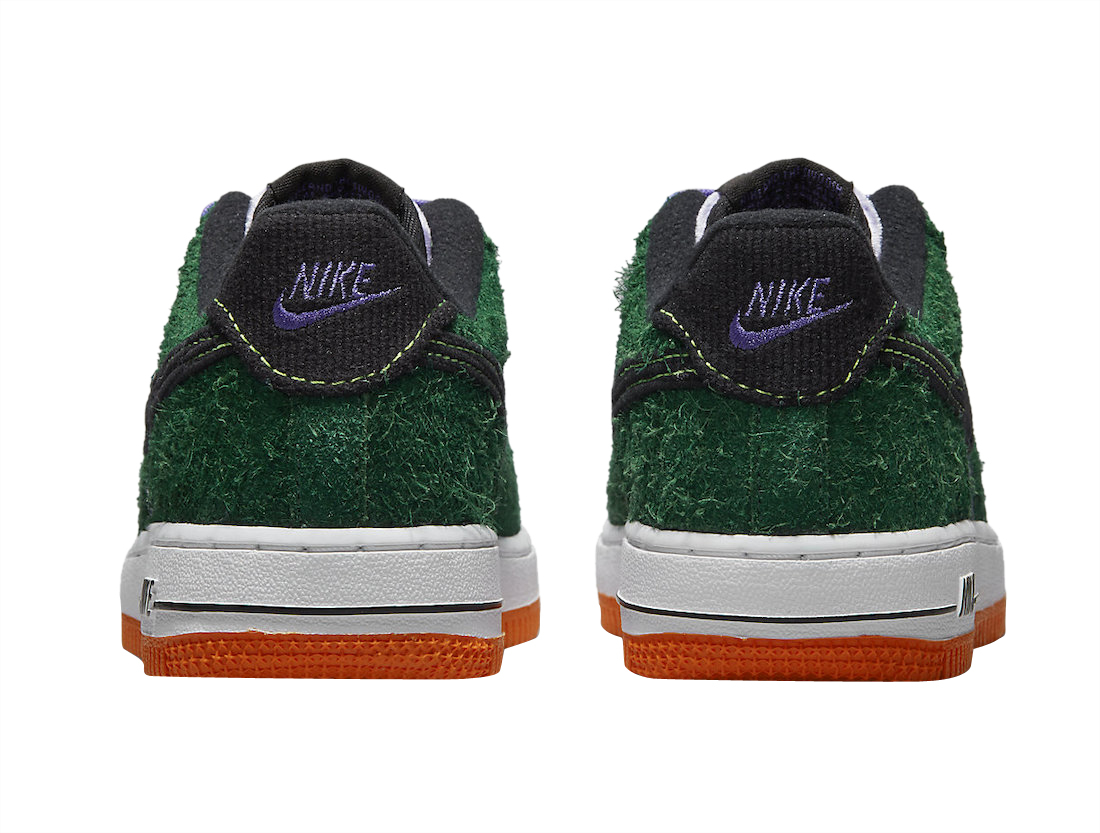 Nike Air Force 1 Low Green Shaggy Suede DZ5289-300