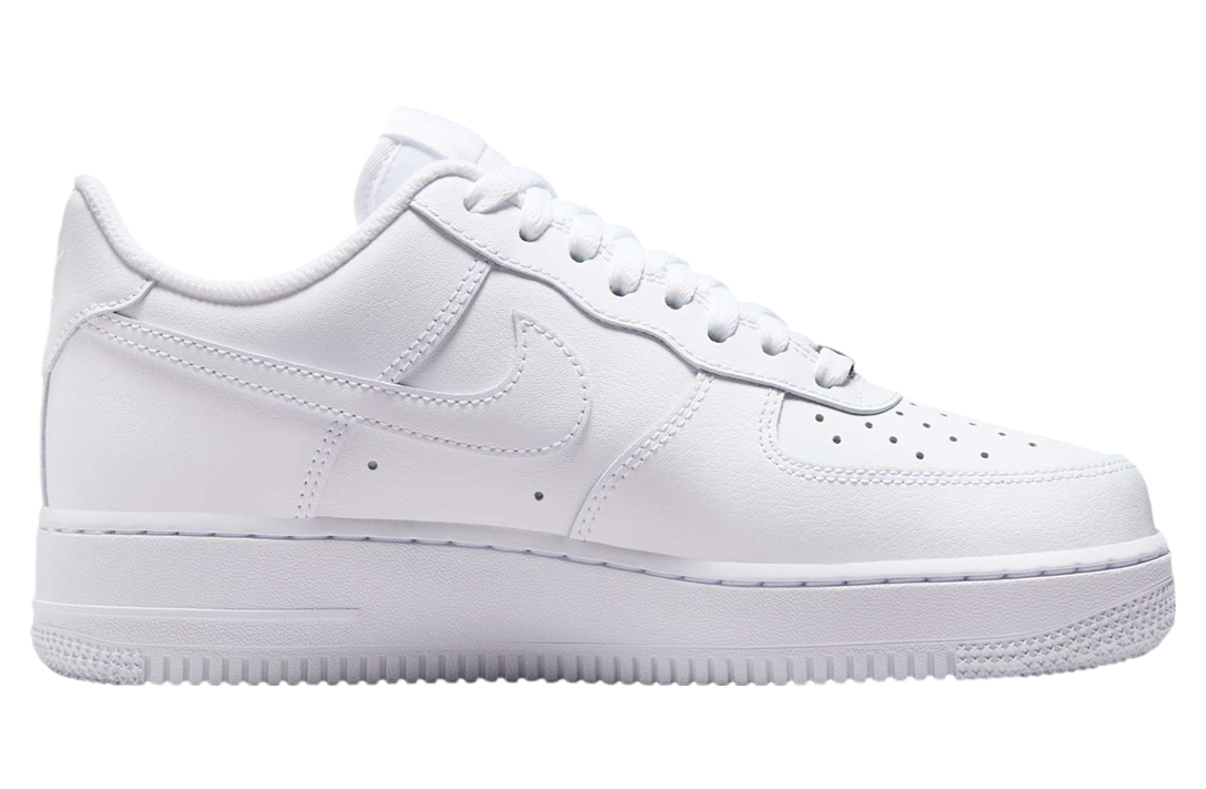 Nike Air Force 1 Low Shredded Metal Swoosh White / Black