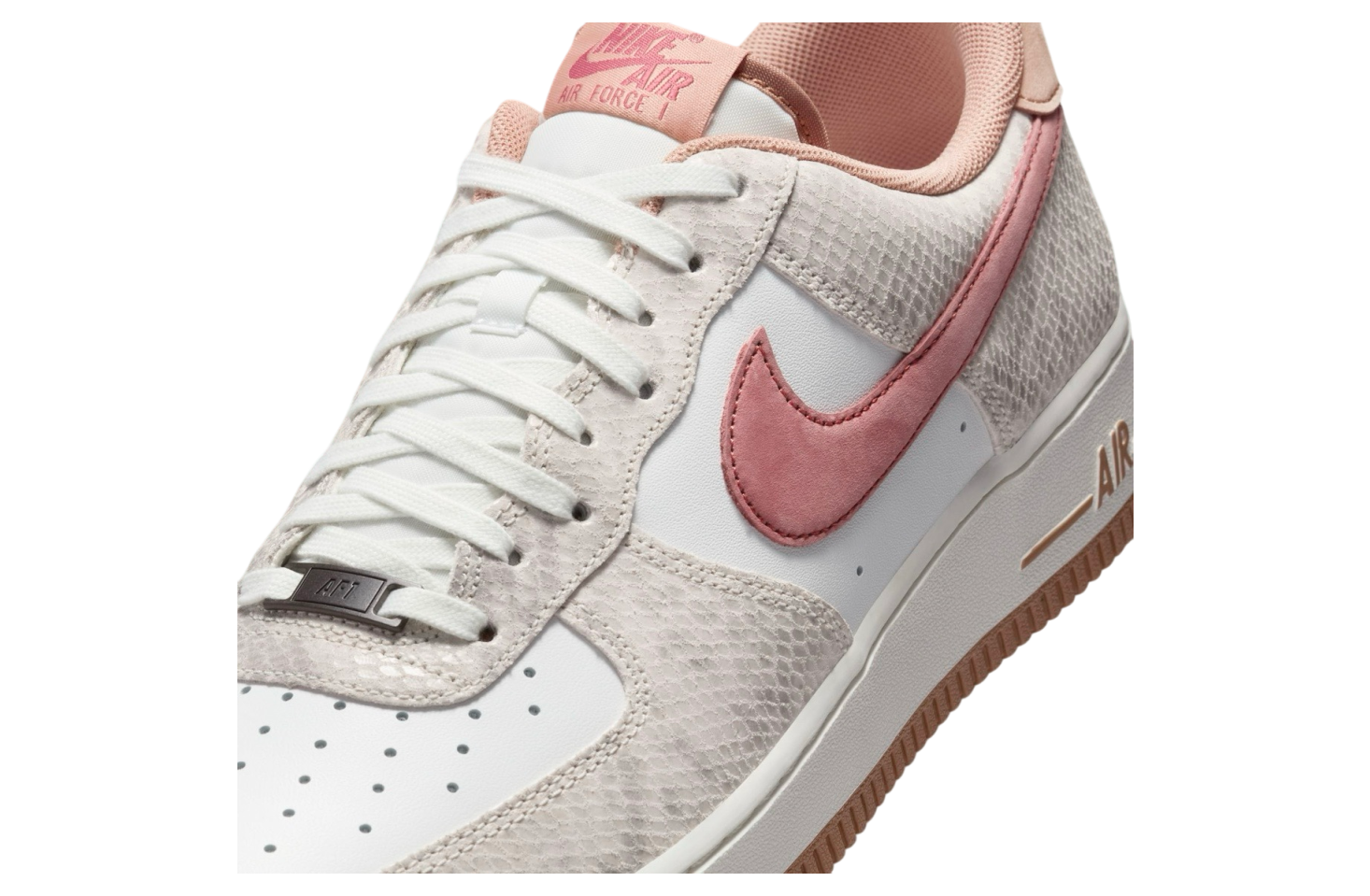 Nike Air Force 1 Low Snakeskin Summit White / Canyon Rust