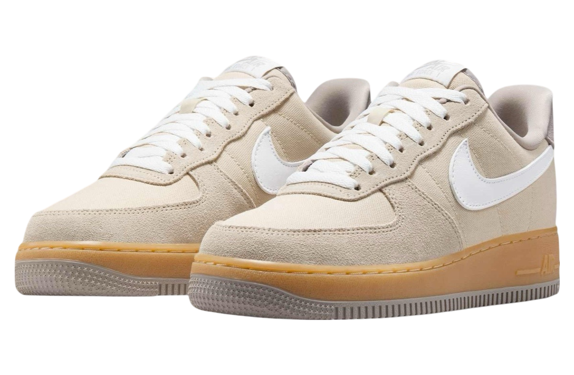 Nike Air Force 1 Low Suede Canvas Khaki Mar 2025 HV4306 234 KicksOnFire