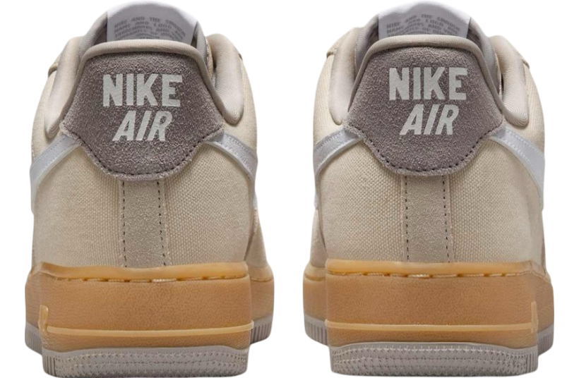 Nike Air Force 1 Low Suede Canvas Khaki