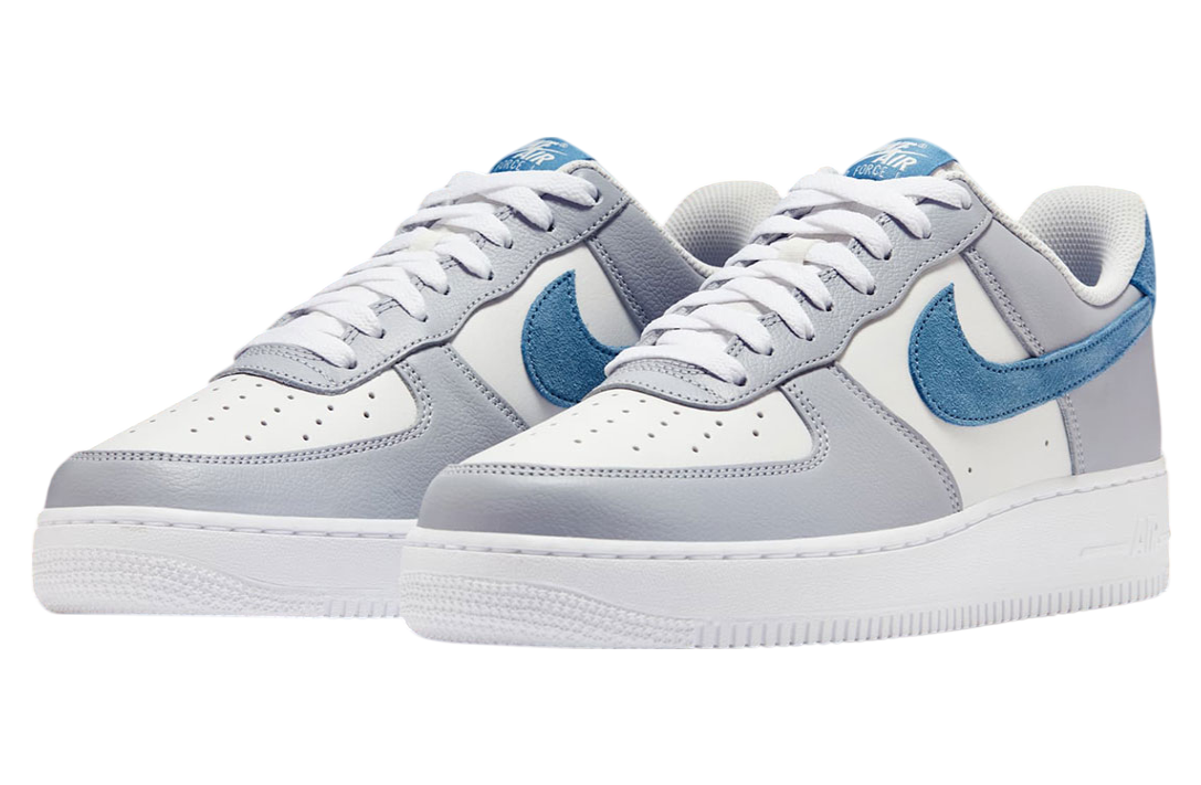 Nike Air Force 1 Low Summit White / Aegean Storm