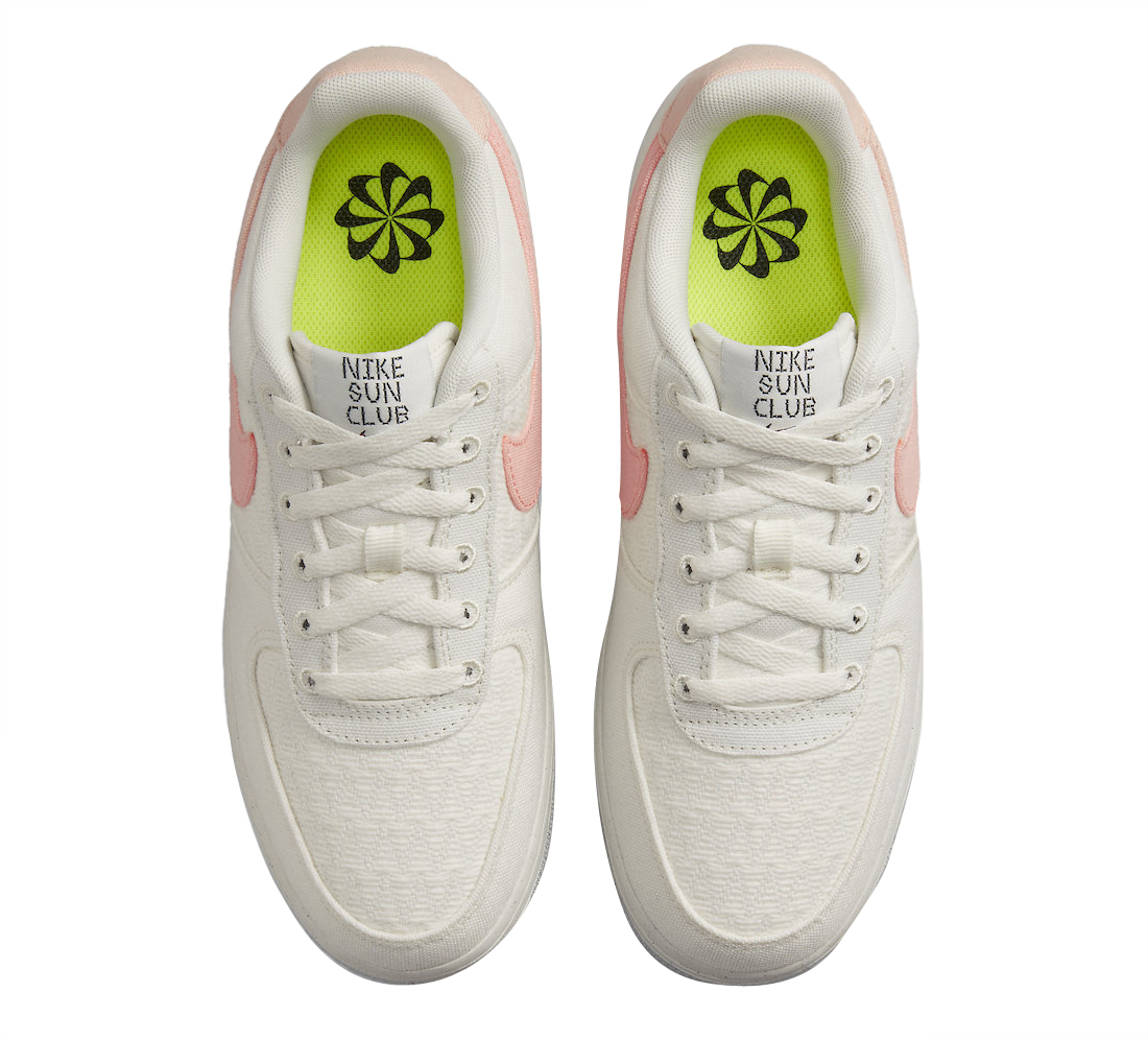Nike Air Force 1 Low Sun Club White Pink DJ9944-100