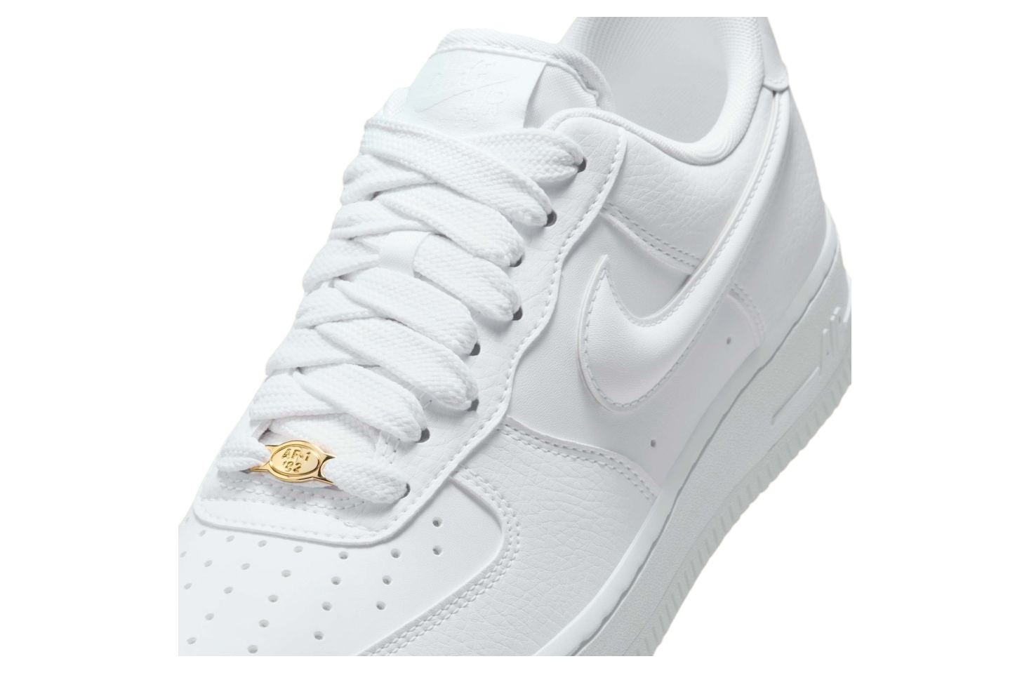 Air force 1 low crest logo white online