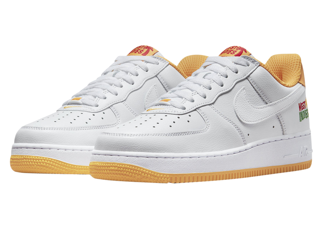 BUY Nike Air Force 1 Low West Indies White Yellow | Kixify Marketplace