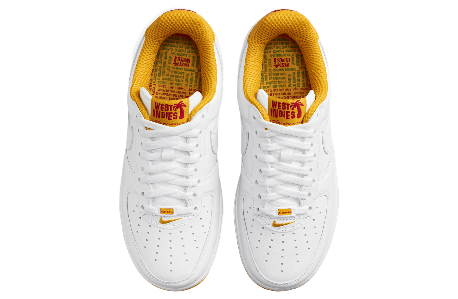 Nike Air Force 1 Low West Indies White Yellow