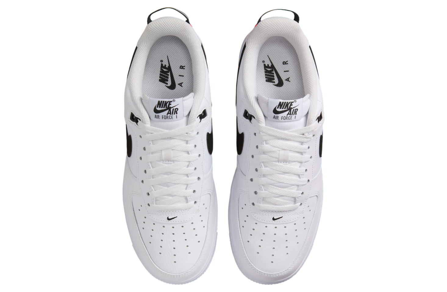 Nike Air Force 1 Low White / Black / Total Orange