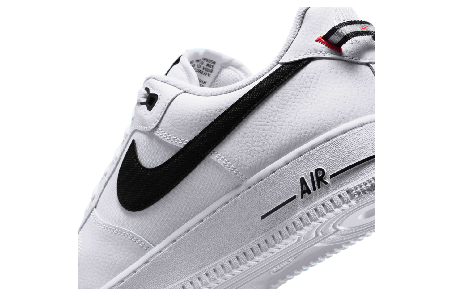 Nike Air Force 1 Low White / Black / Total Orange