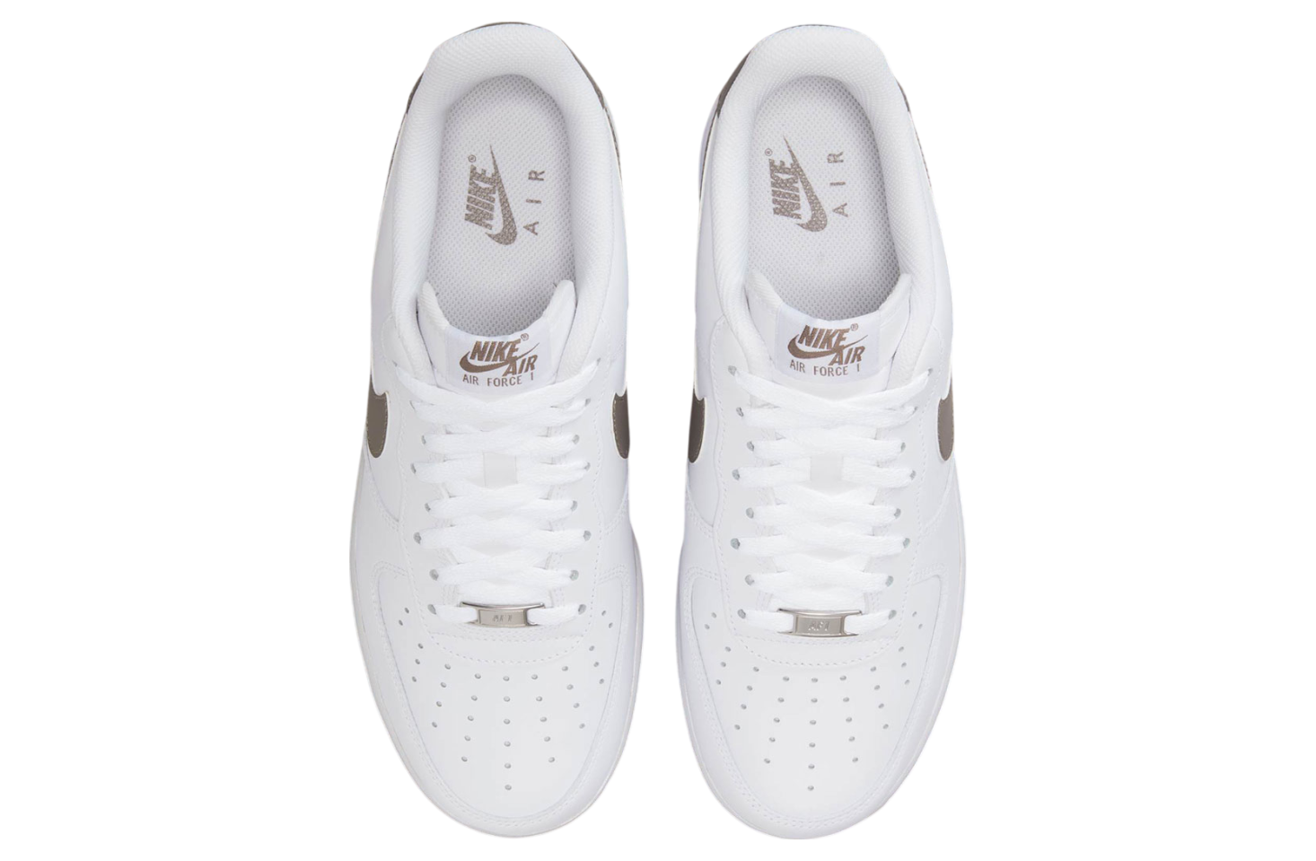 Nike Air Force 1 Low White / Brown