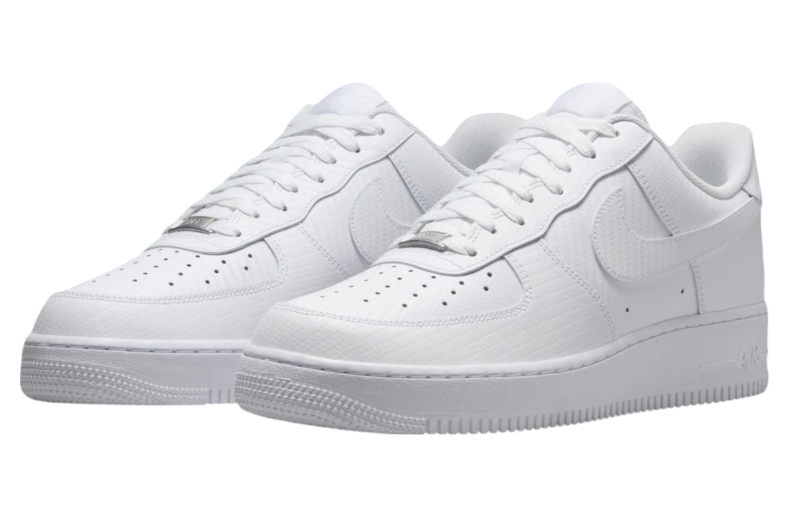 Nike Air Force 1 Low White Carbon Fiber