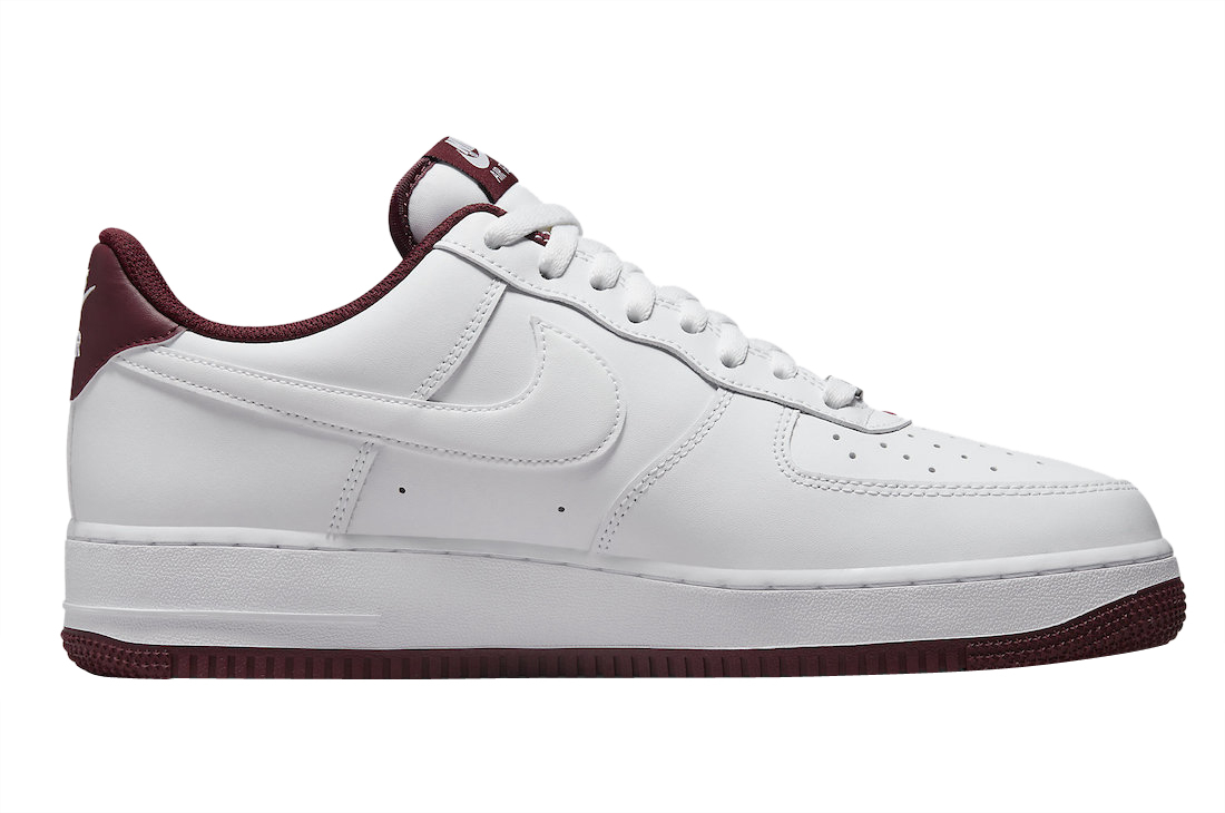 Nike Air Force 1 Low White Dark Beetroot