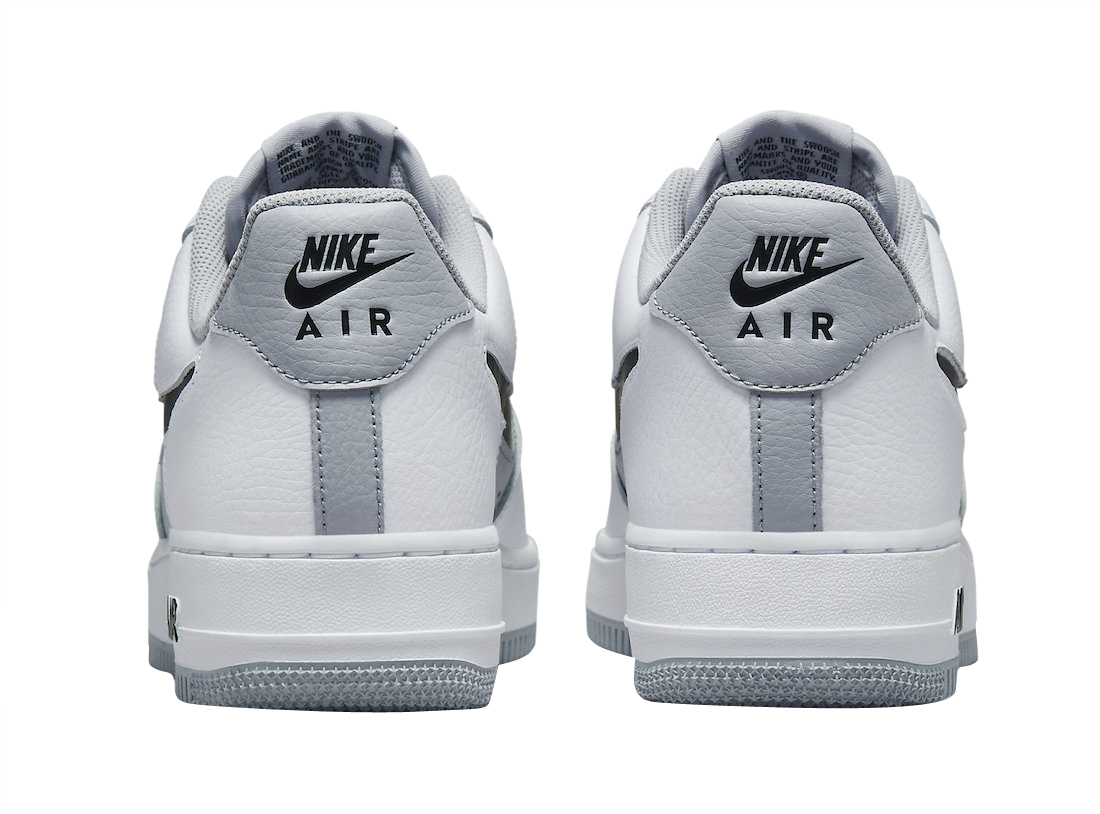 Nike Air Force 1 Low White Grey Apr 2022 DV3501 100 KicksOnFire