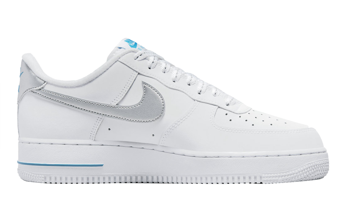 Nike Air Force 1 Low White Metallic Silver DR0142-100