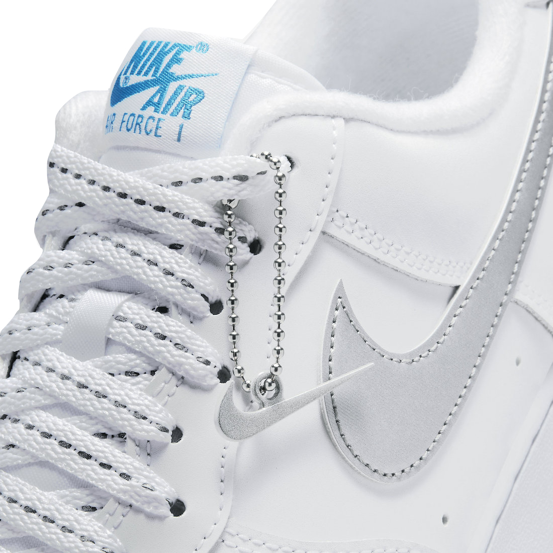 Nike Air Force 1 Low White Metallic Silver