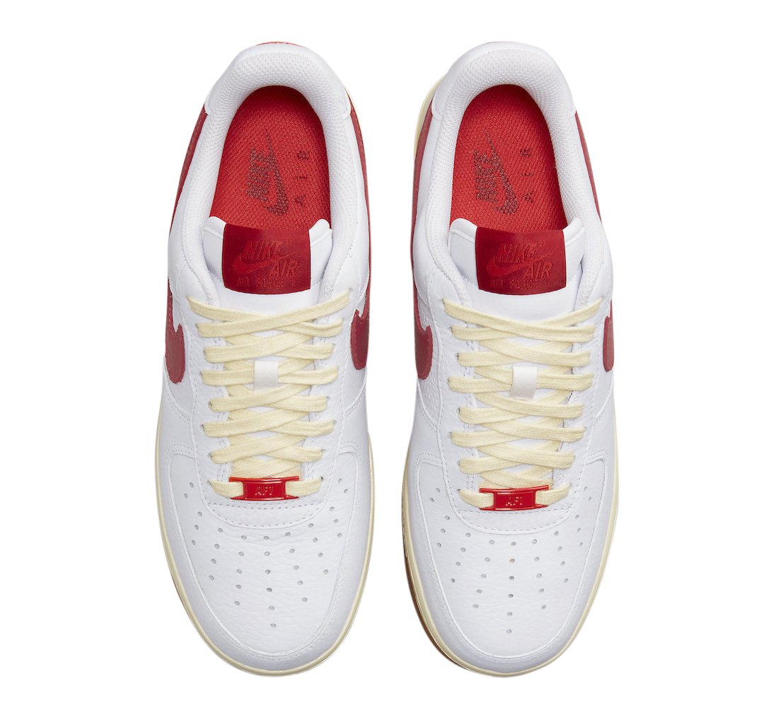 Nike Air Force 1 Low White Red Gum