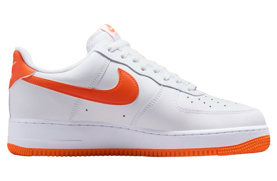 Nike Air Force 1 Low White / Safety Orange