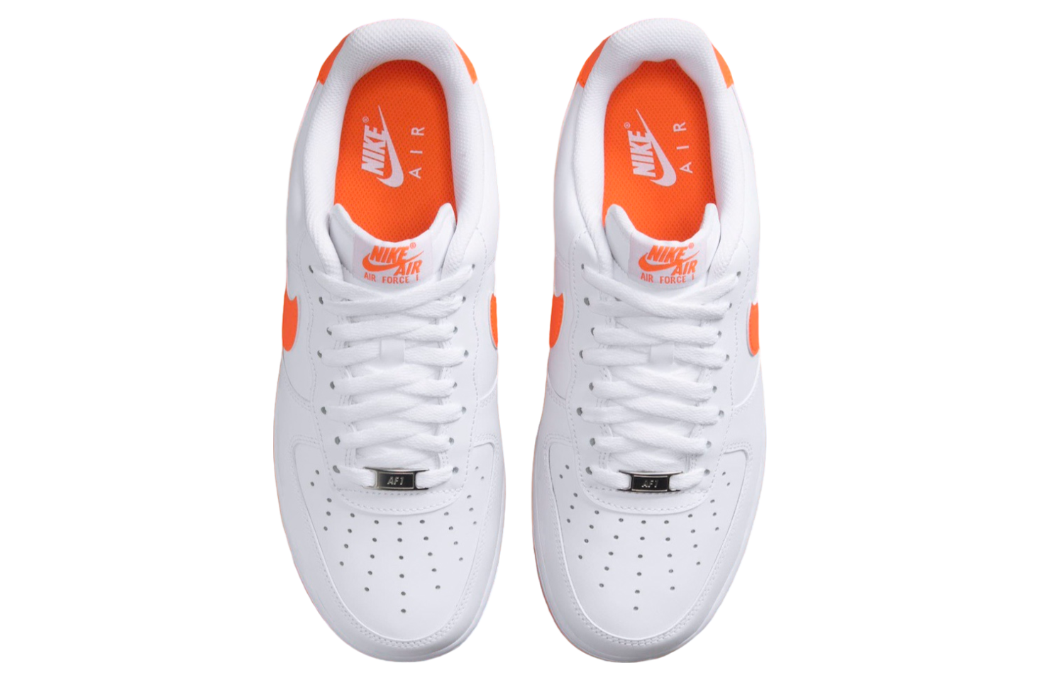 Nike Air Force 1 Low White / Safety Orange