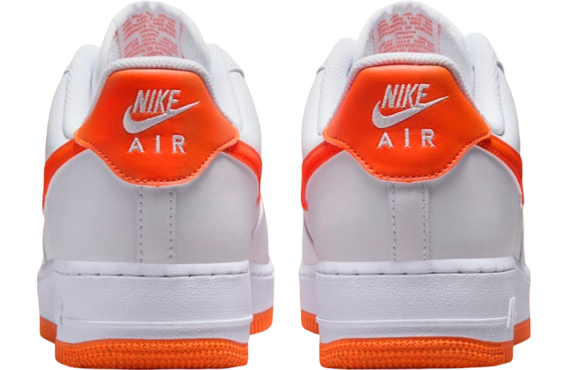 Nike Air Force 1 Low White / Safety Orange