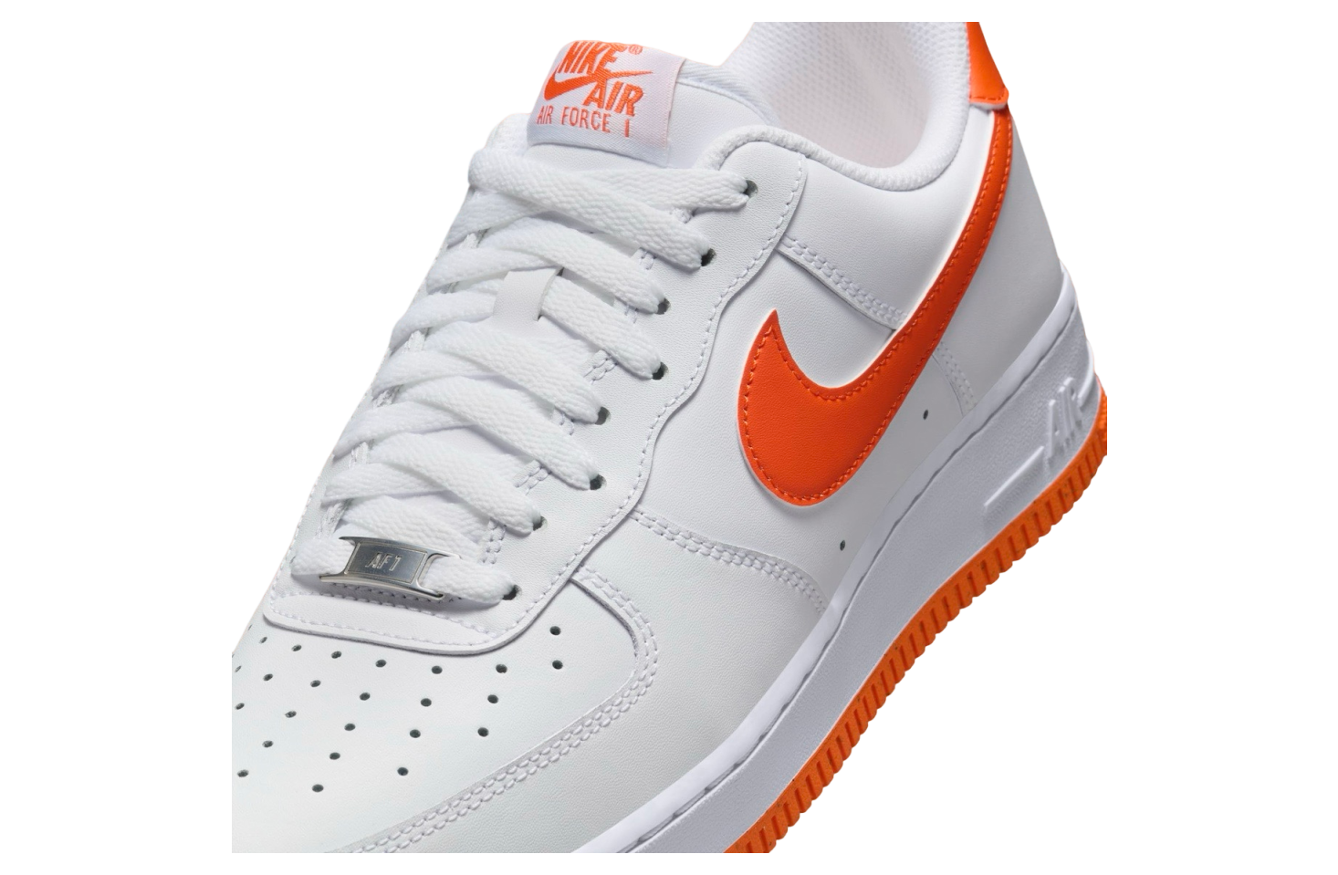 Nike Air Force 1 Low White / Safety Orange