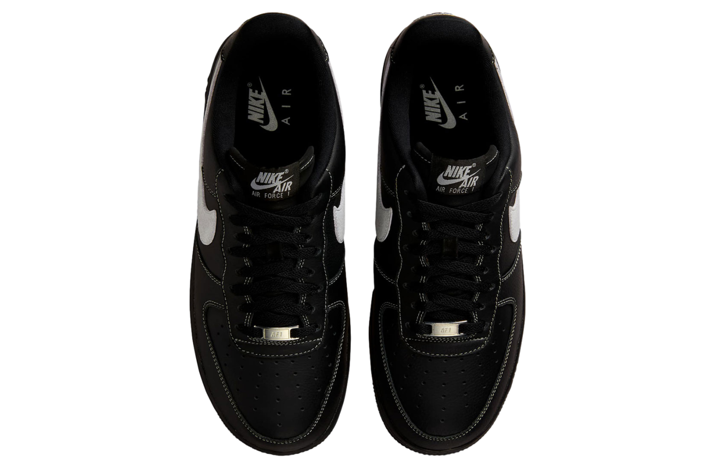 Nike Air Force 1 Low White Stitch / Black