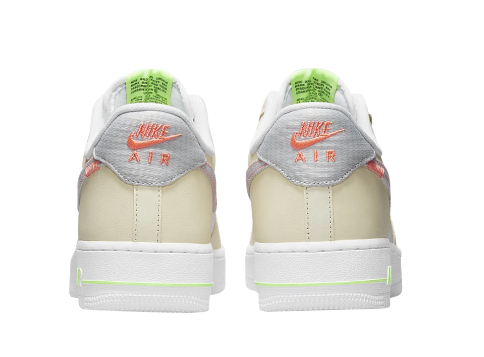 Nike Air Force 1 Low White Tan Neon