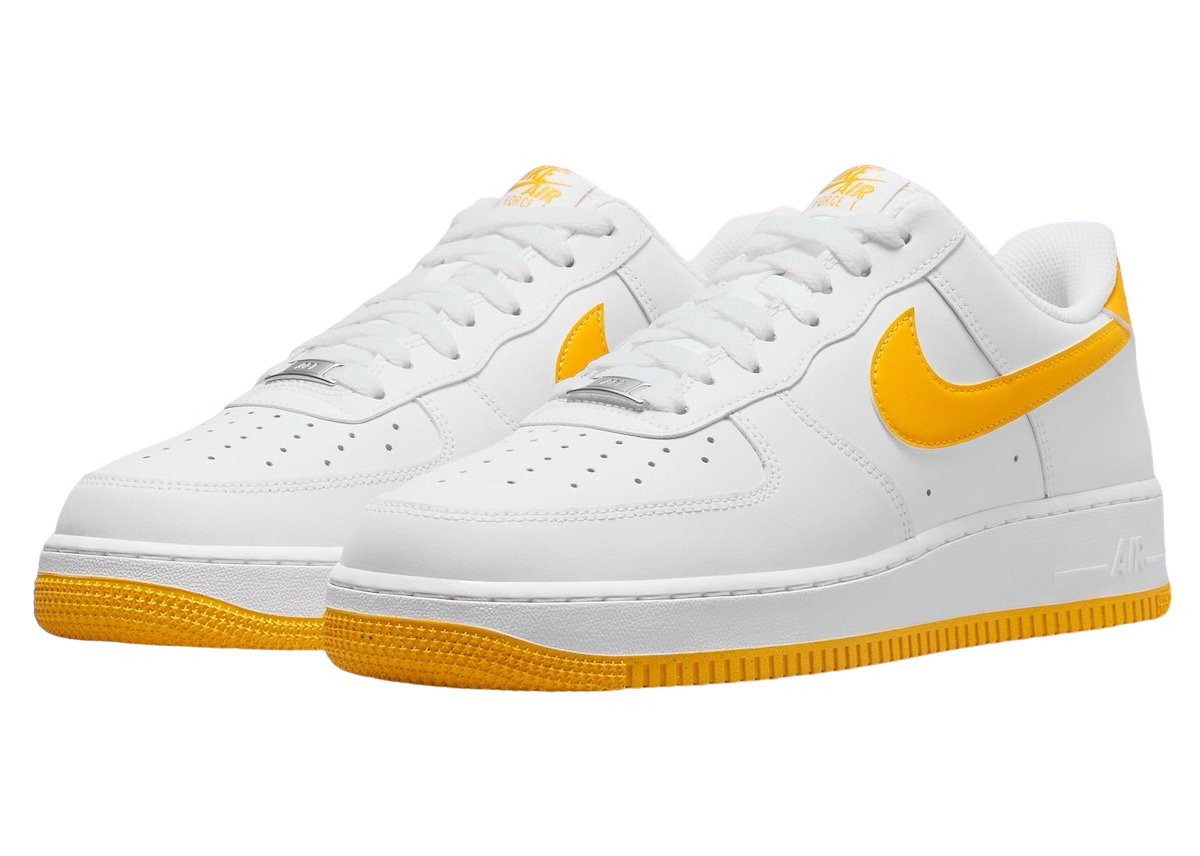 Nike Air Force 1 Low White University Gold