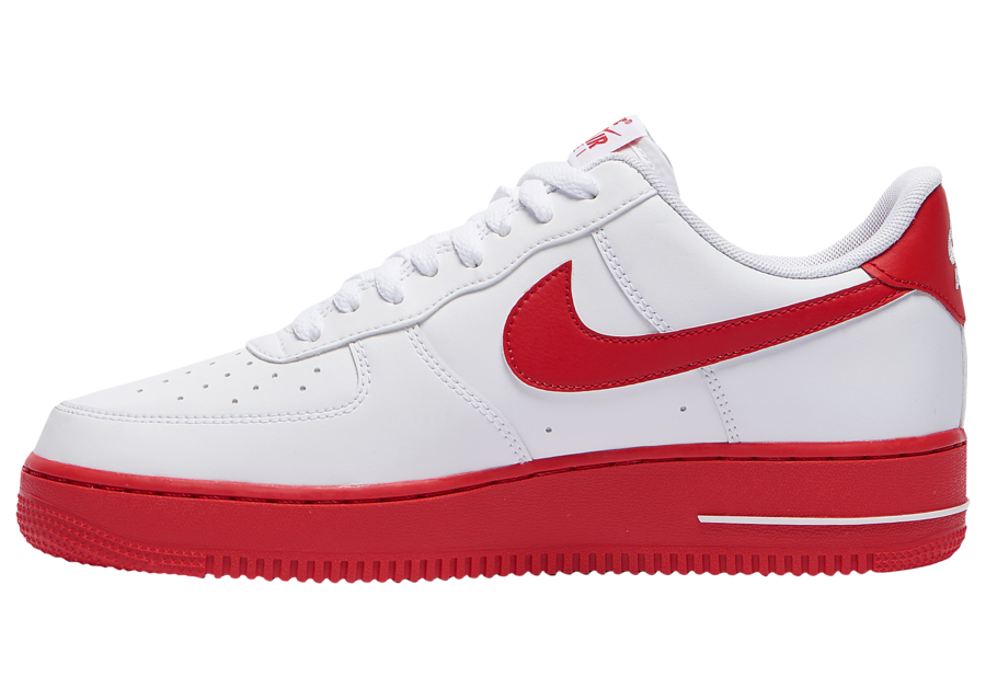 Nike Air Force 1 Low White University Red