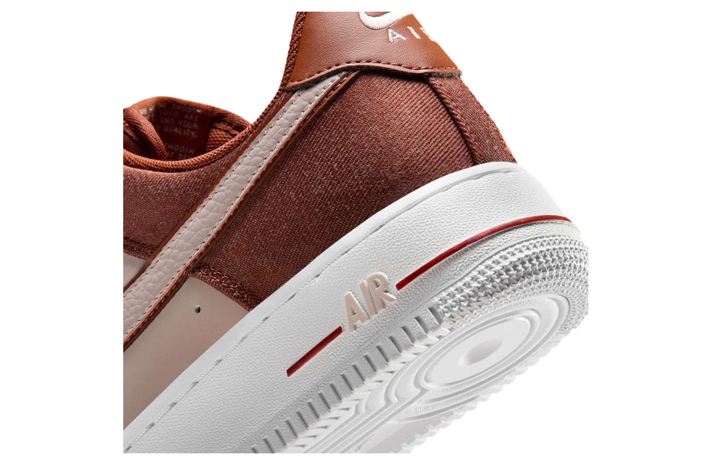 Nike Air Force 1 Low WMNS Cinnamon / Silt Red