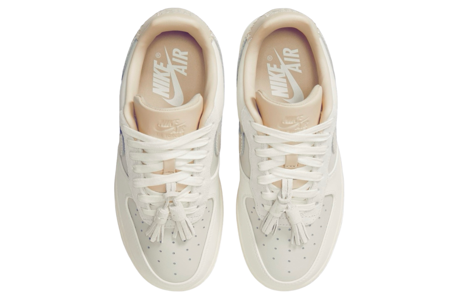 Nike Air Force 1 Low WMNS Light Bone / Pink Oxford