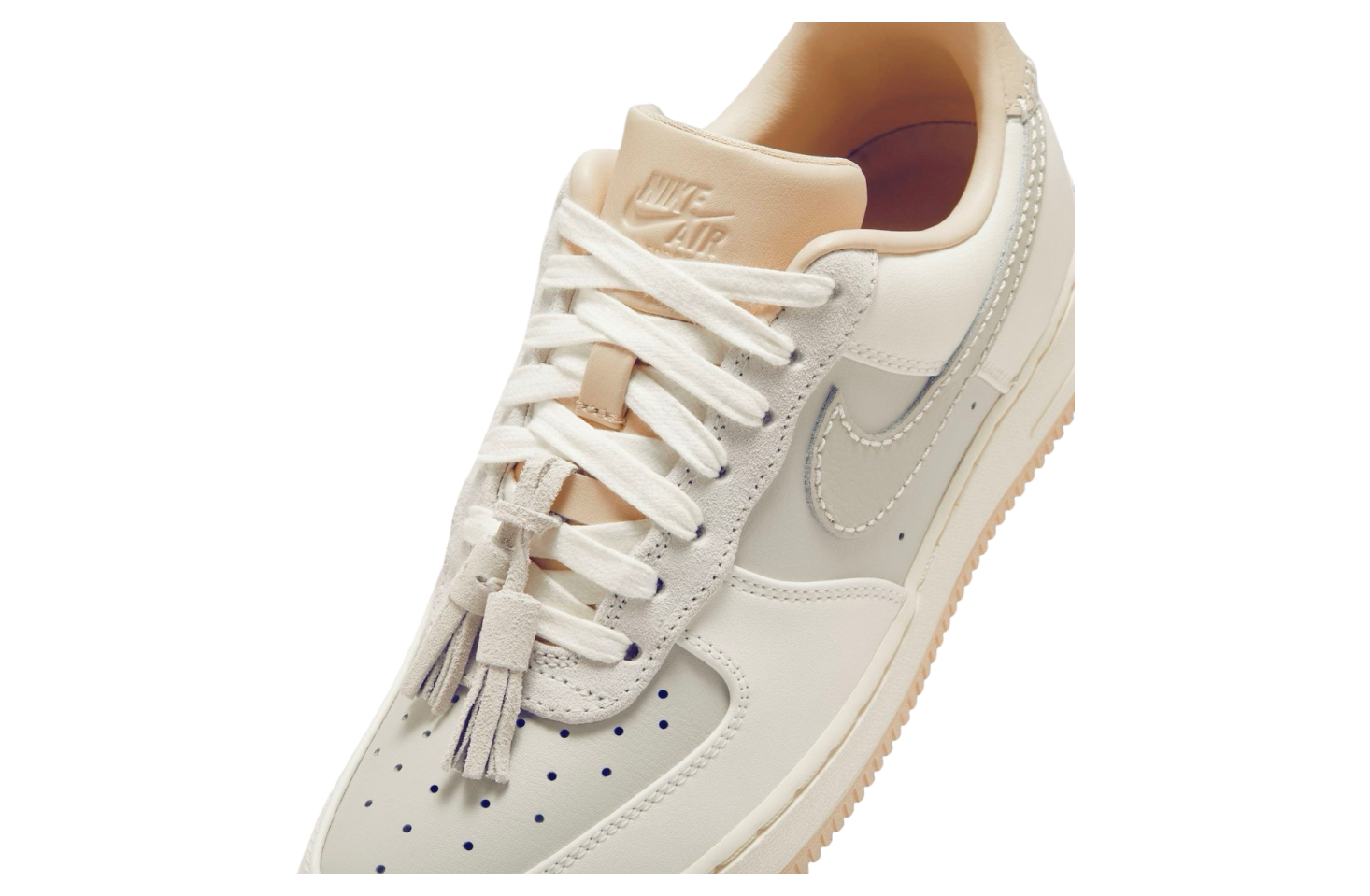 Nike Air Force 1 Low WMNS Light Bone / Pink Oxford