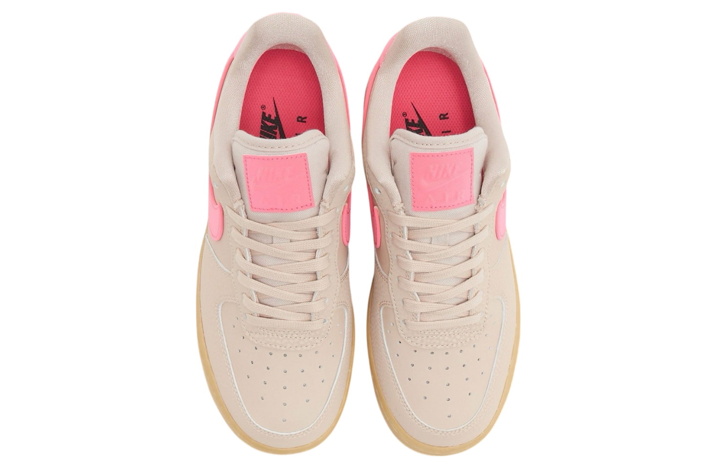 Nike Air Force 1 Low WMNS Particle Beige / Hyper Pink