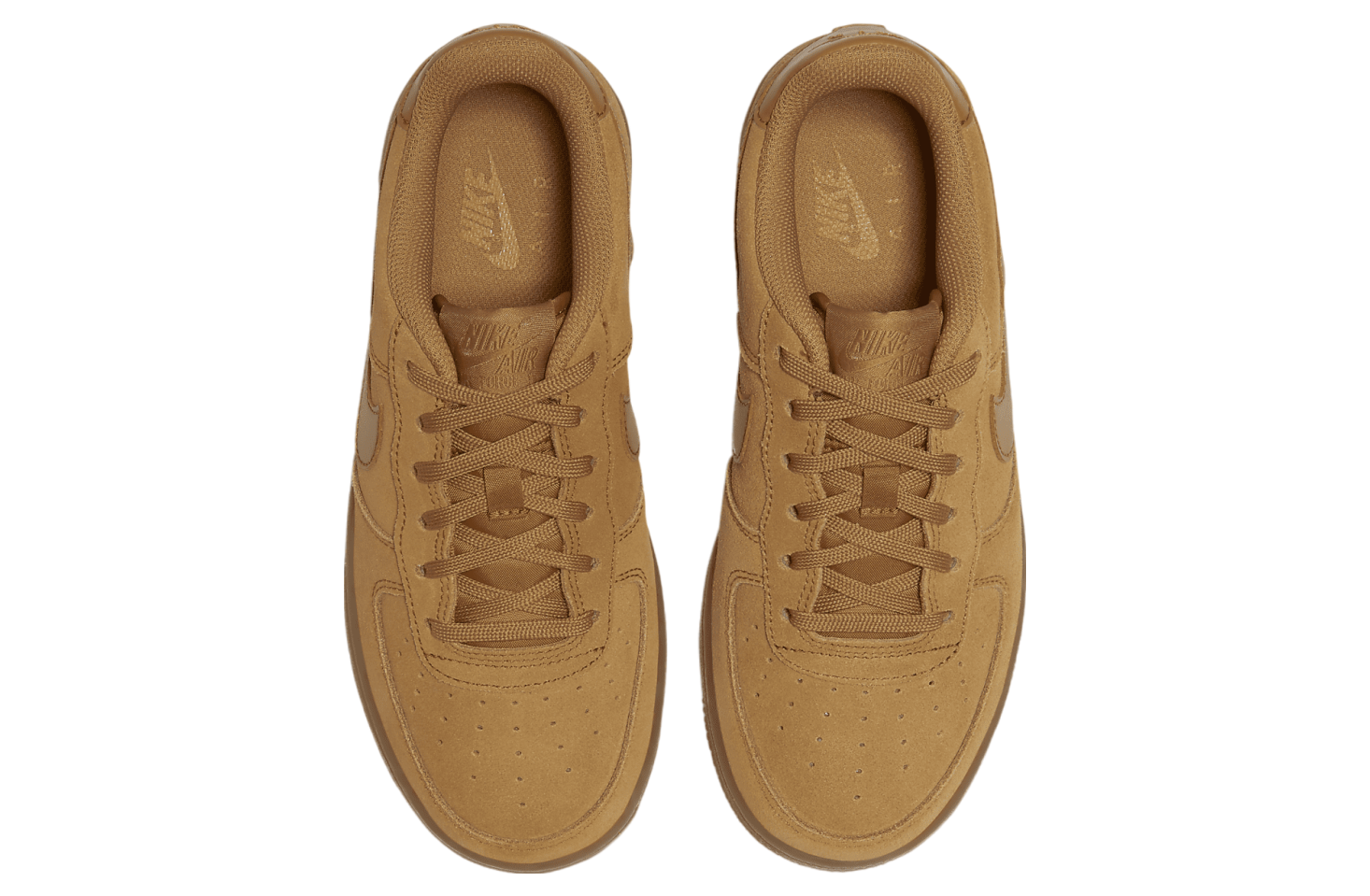 Nike Air Force 1 Lv8 3 GS Wheat / Gum Light Brown