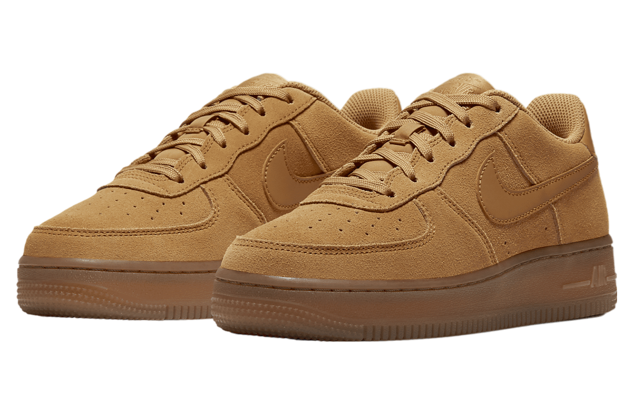 Nike Air Force 1 Lv8 3 GS Wheat / Gum Light Brown