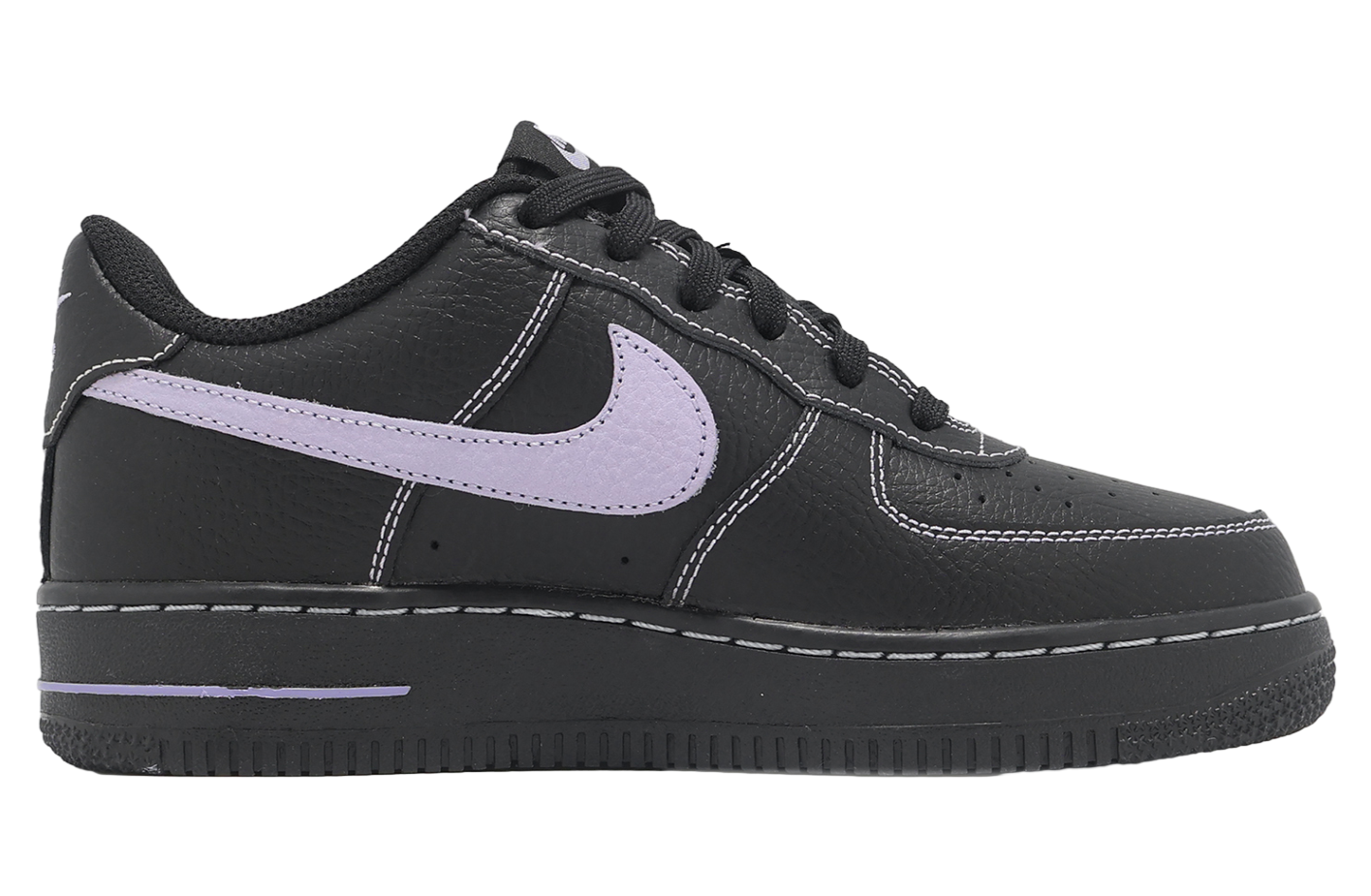 Nike Air Force 1 LV8 4 GS Black / Hydrangeas