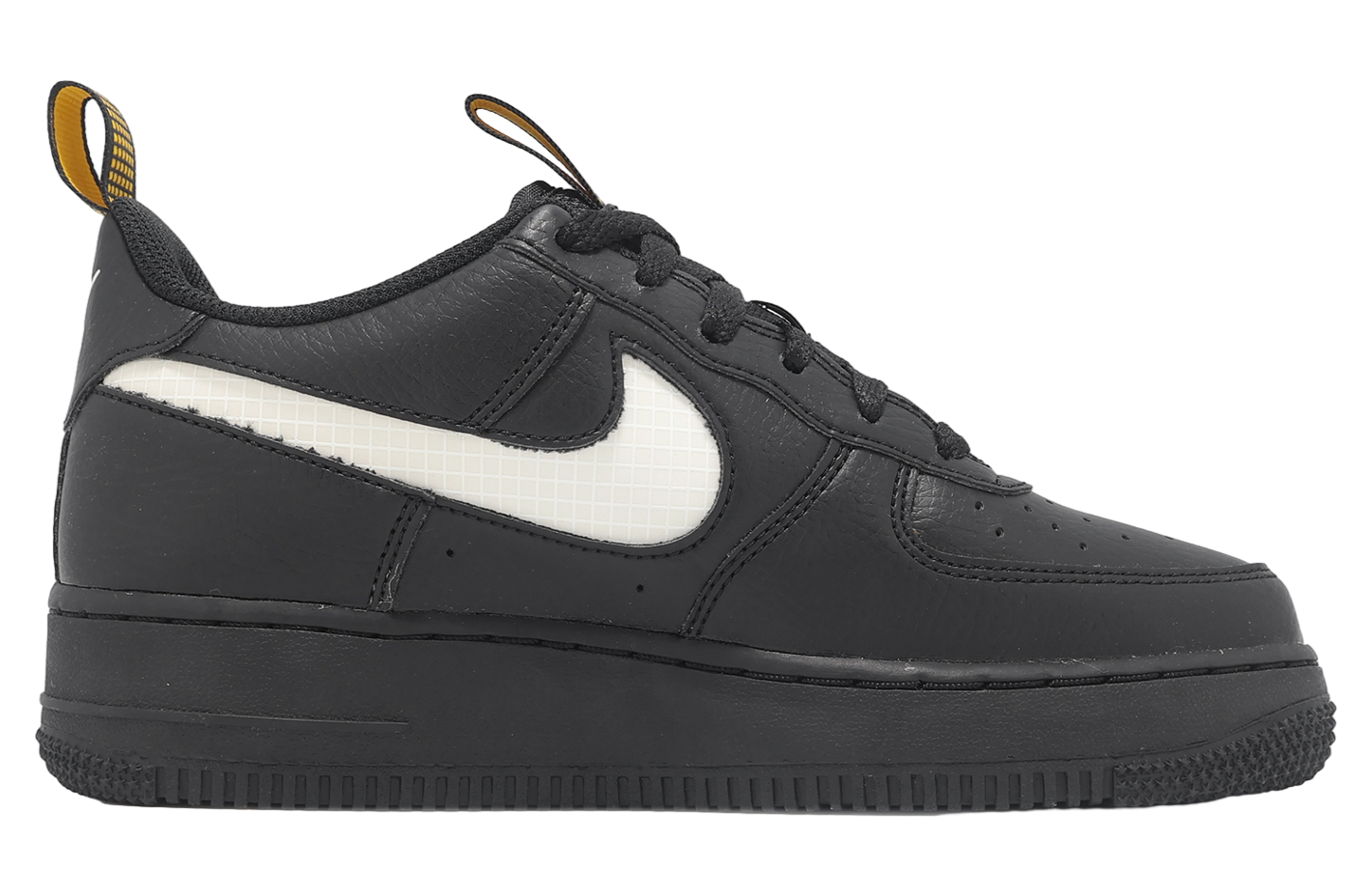 Nike Air Force 1 LV8 GS Black / White University Gold