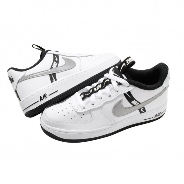 Nike Force 1 LV8 3 TD White/White-Black - CW0986-100