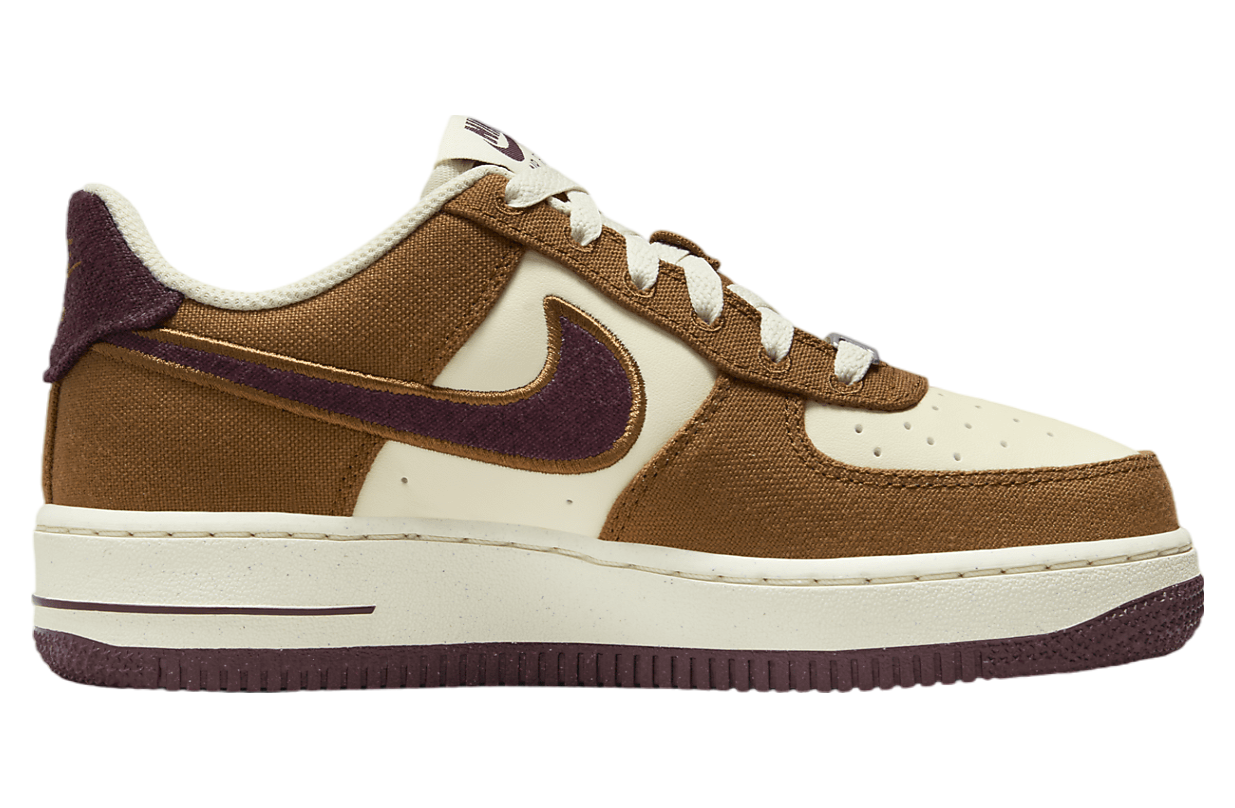 Nike Air Force 1 Lv8 Gs Light British Tan / Coconut Milk