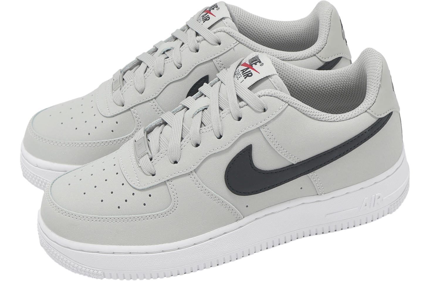 新品✨NIKE AIR FORCE 1 LV8 2 GS 24㎝ グレー NIKE AIR FORCE 1 LV8 MEN's CASUAL SMOKE GREY - VOLT - BLACK