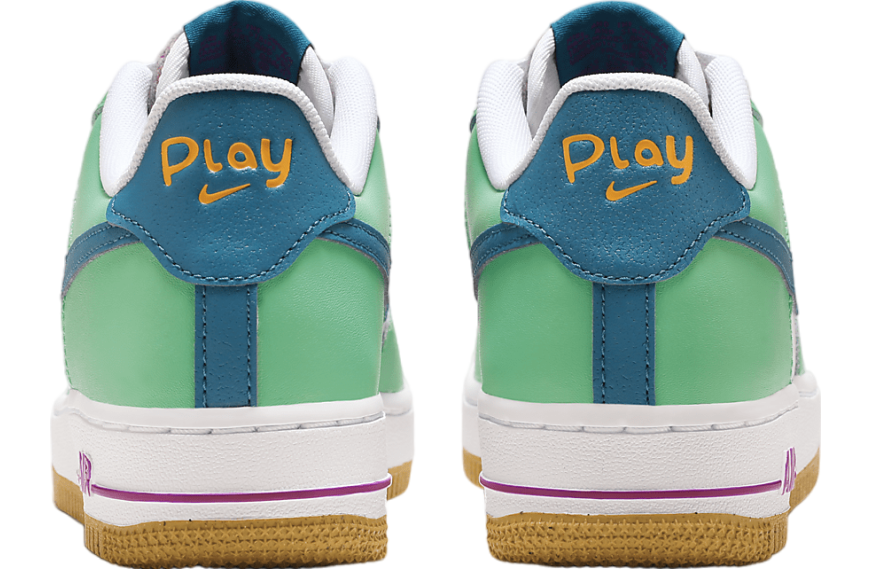 Nike Air Force 1 LV8 GS White / Spring Green