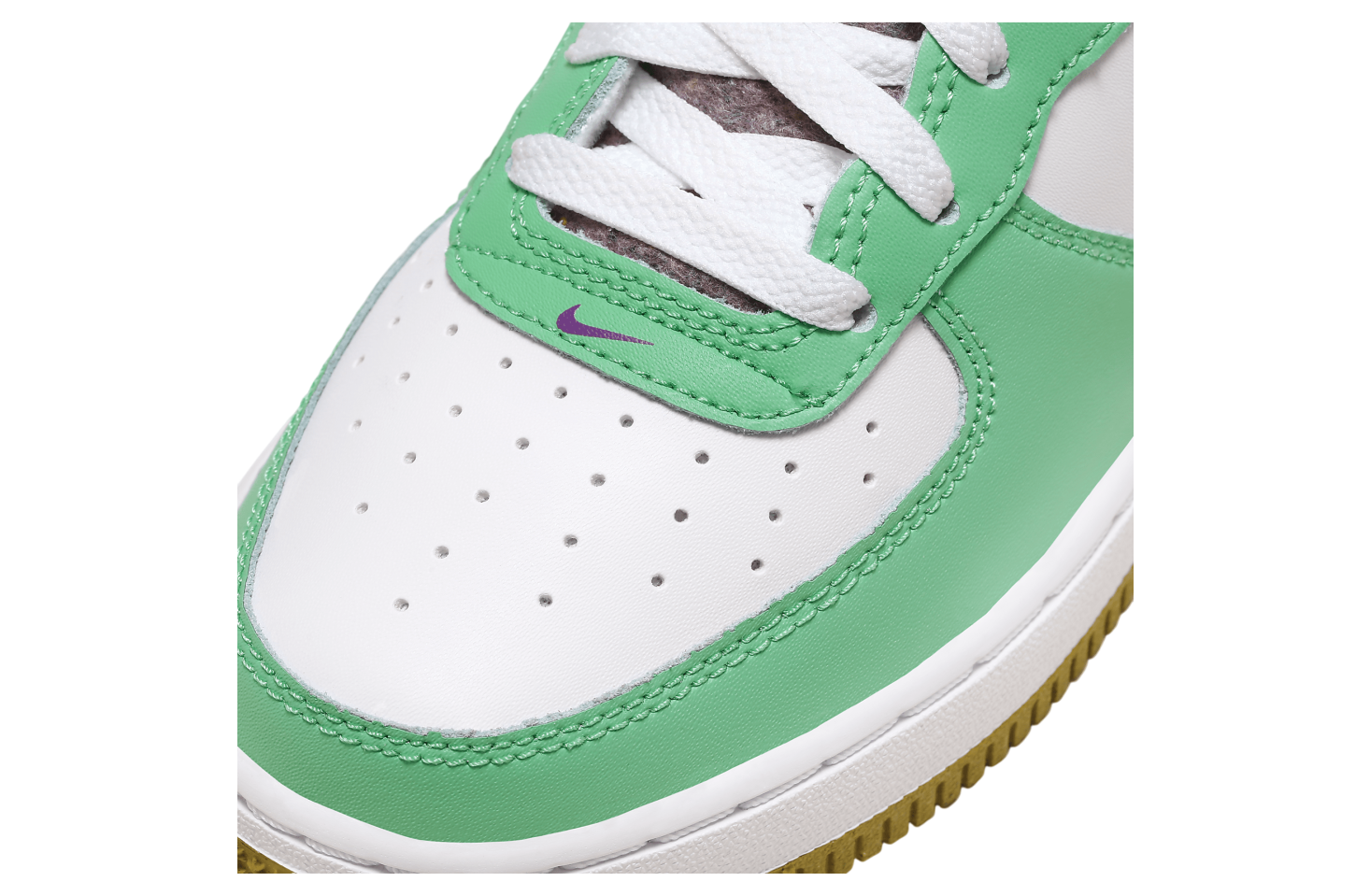 Nike Air Force 1 LV8 GS White / Spring Green