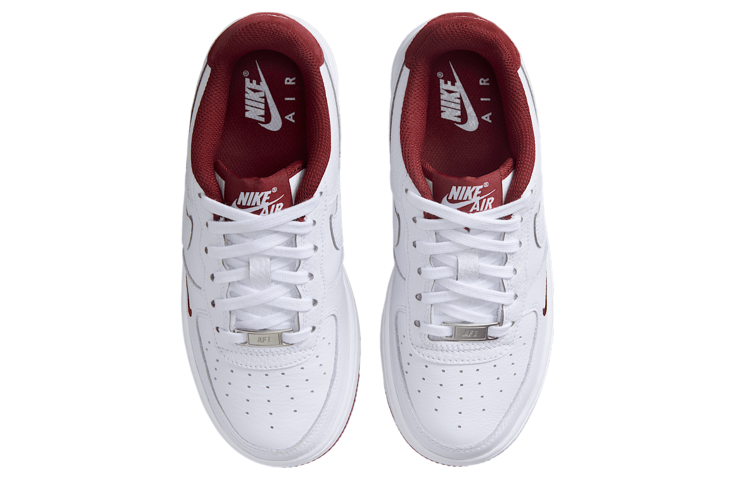 Nike Air Force 1 Lv8 Gs White / Team Red