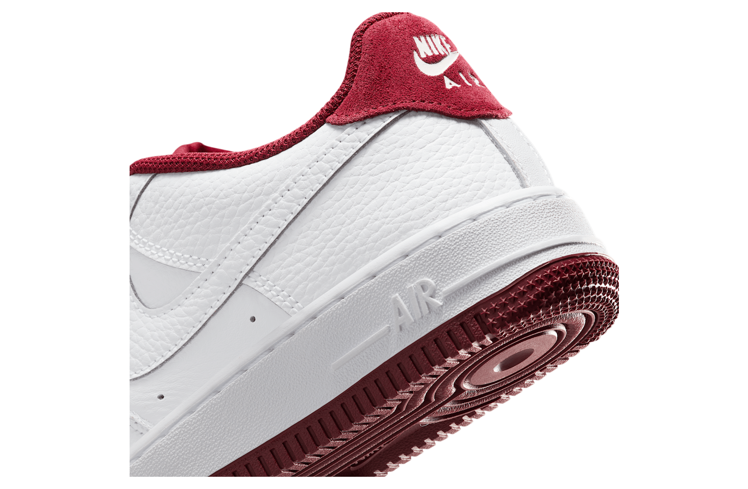 Nike Air Force 1 Lv8 Gs White / Team Red