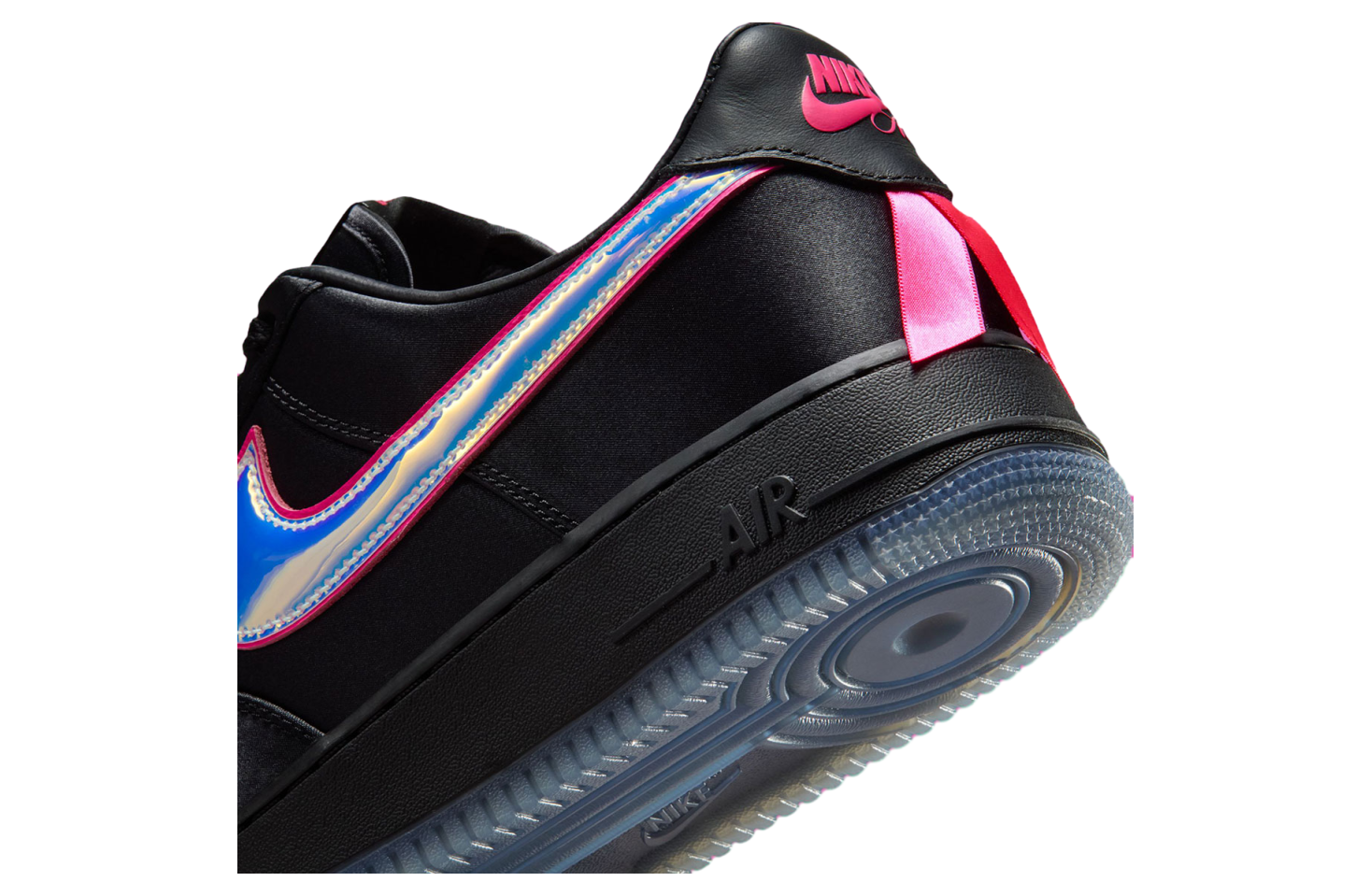 Nike Air Force 1 LX WMNS Breast Cancer Awareness Black - Oct