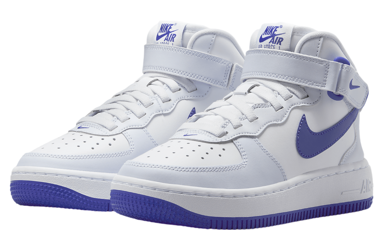 Nike Air Force 1 Mid EasyOn GS Football Grey / Persian Violet