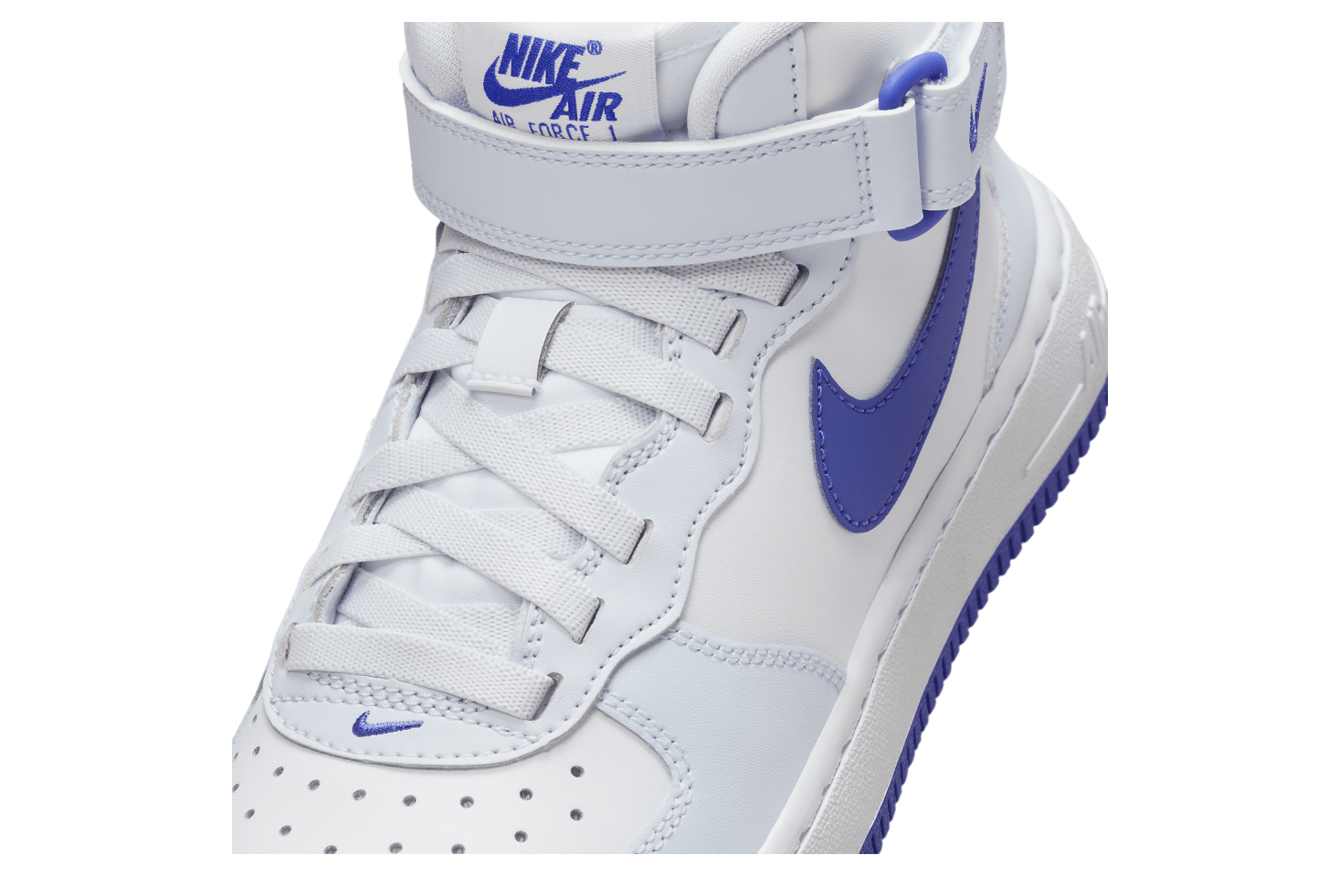 Nike Air Force 1 Mid EasyOn GS Football Grey / Persian Violet