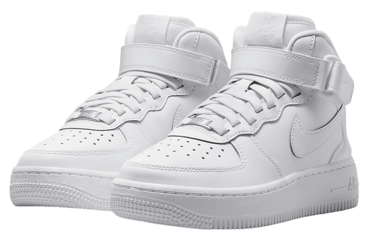 Nike Air Force 1 Mid EasyOn GS White