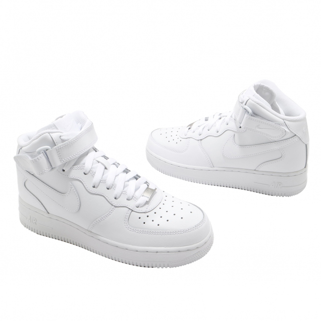 Nike Air Force 1 Mid GS Triple White