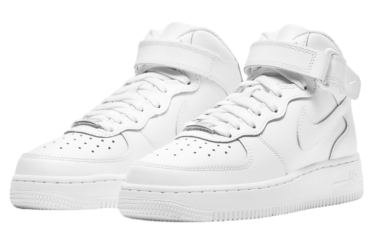 Nike Air Force 1 Mid LE GS White