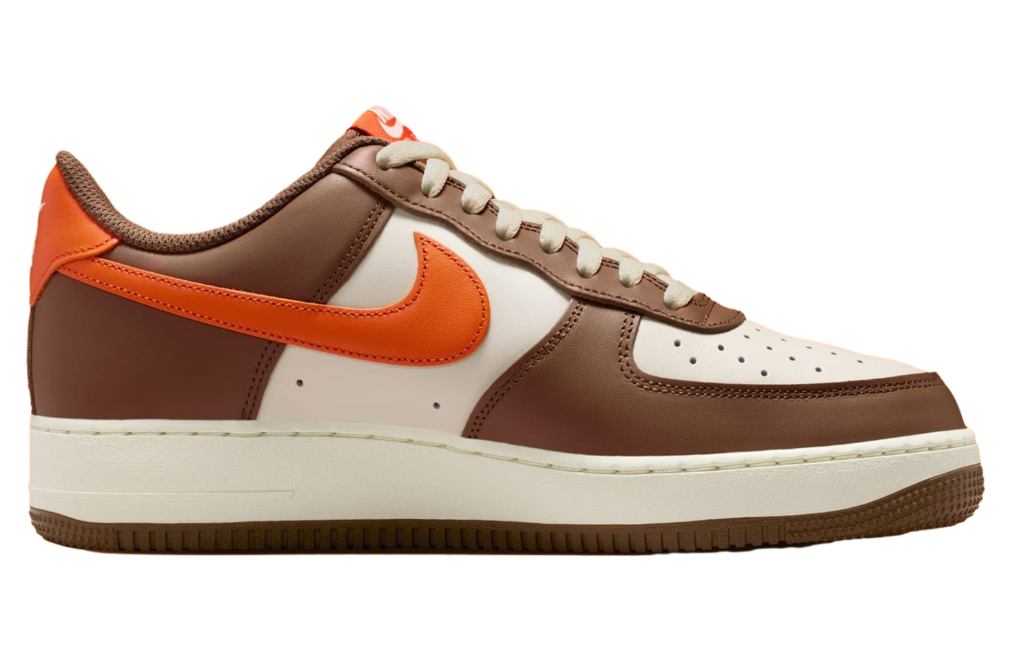Nike Air Force 1 Mosswood Brown / Campfire Orange
